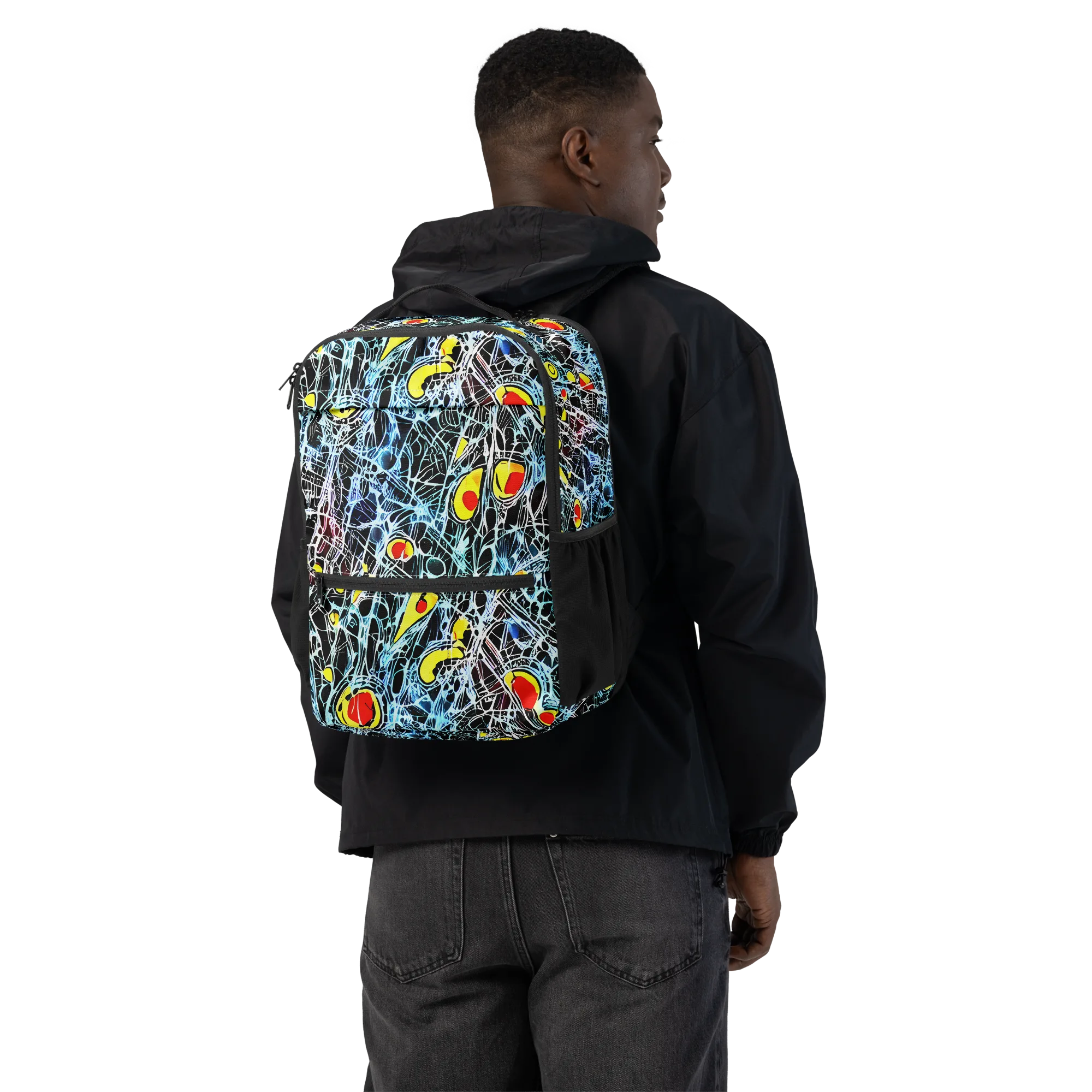 Ember Web on Utility Backpack — Back