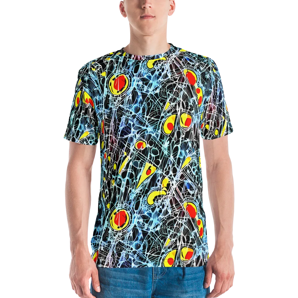 Ember Web on Men's Crew Neck T-Shirt — Front