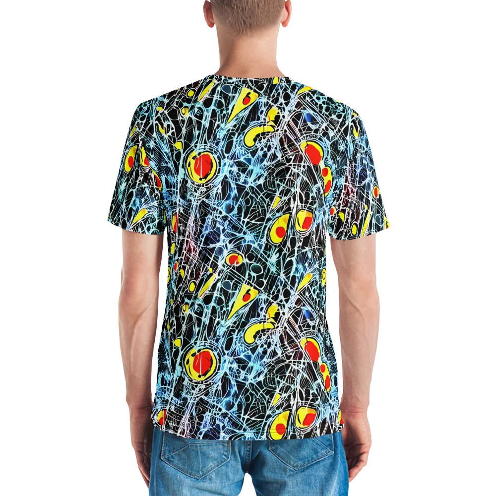 Ember Web on Men's Crew Neck T-Shirt — Back
