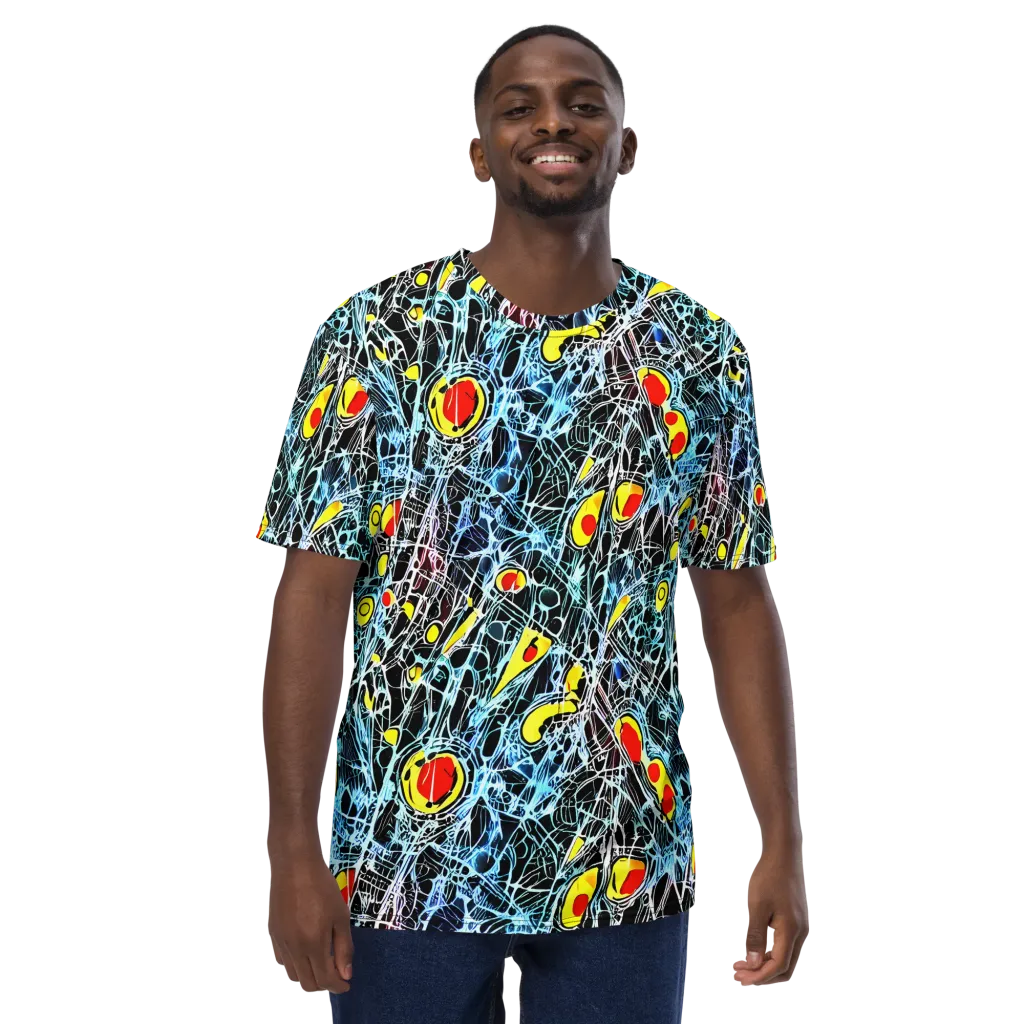Ember Web on Men's Crew Neck T-Shirt — Front