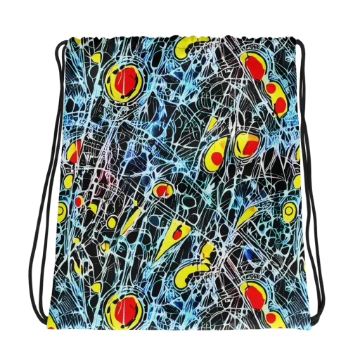 Ember Web on a Drawstring Bag