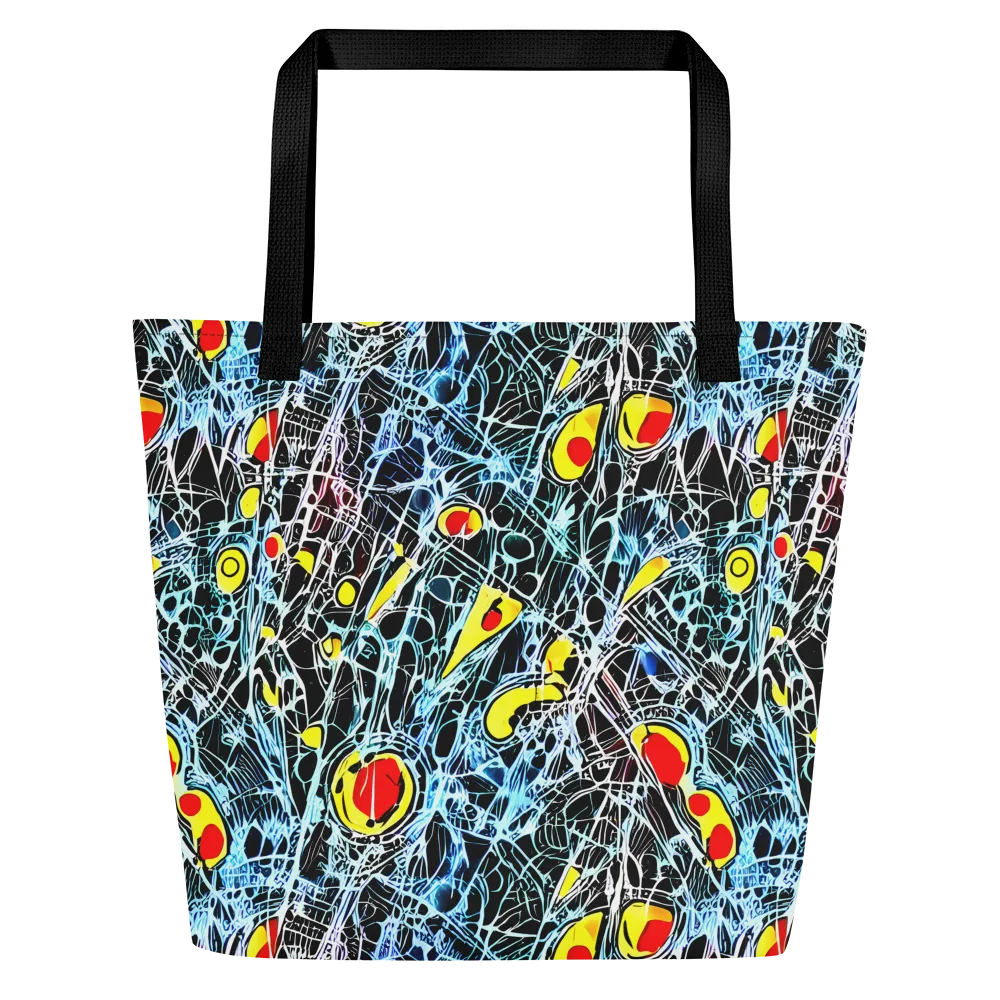 Ember Web on Large Tote Bag W/ Pocket — Front