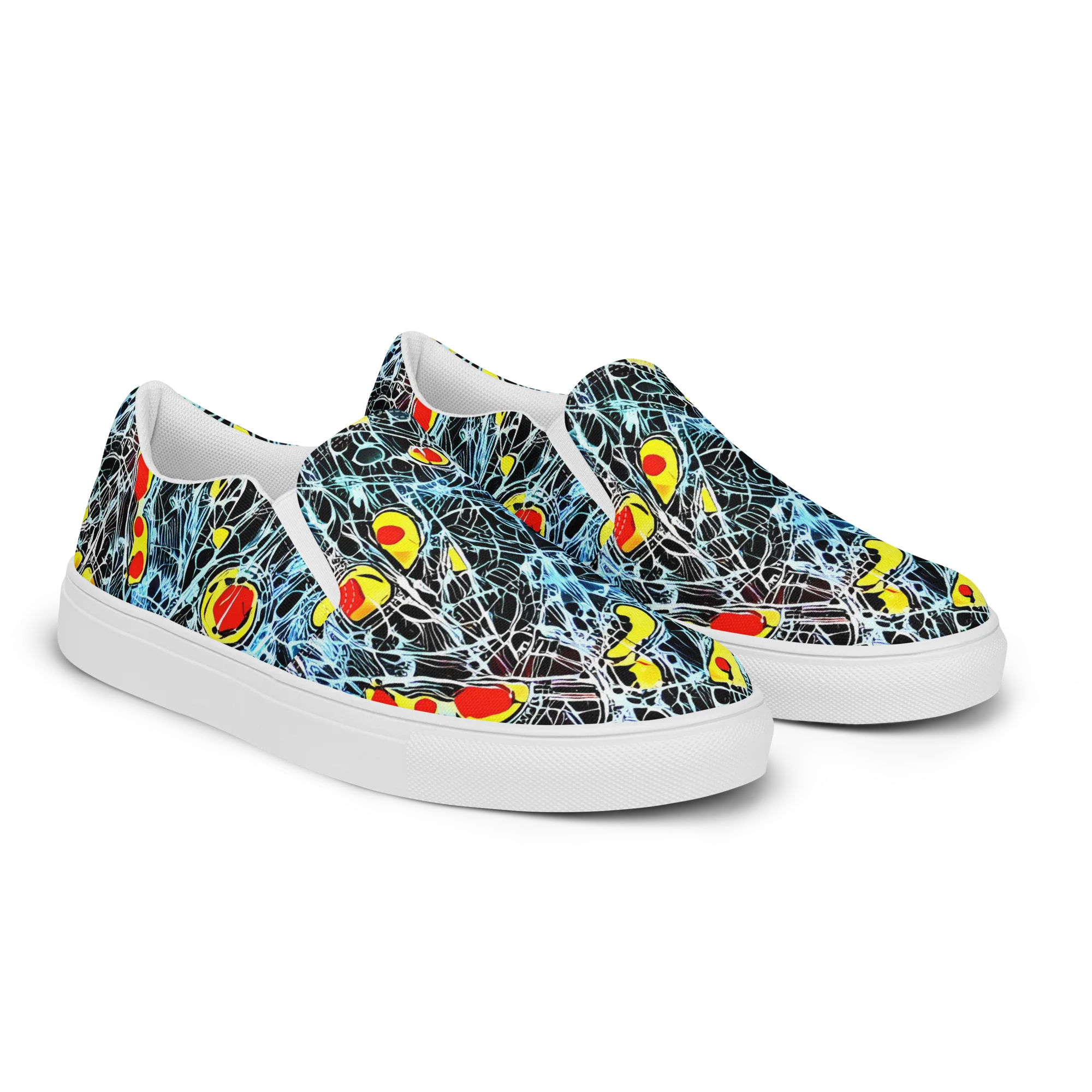 Ember Web on Women's Slip-On Canvas Shoes — Right Front