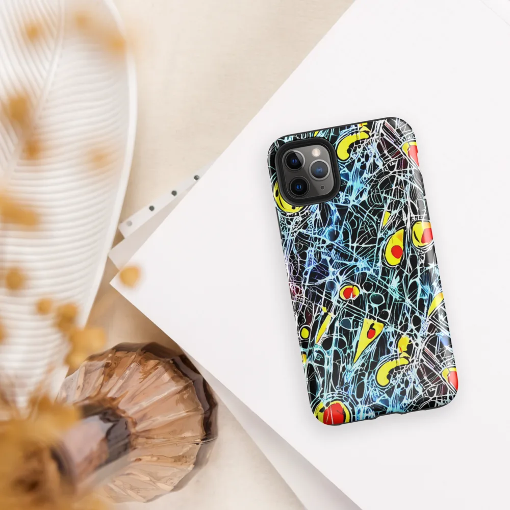 Ember Web on Tough Case for iPhone® — Front