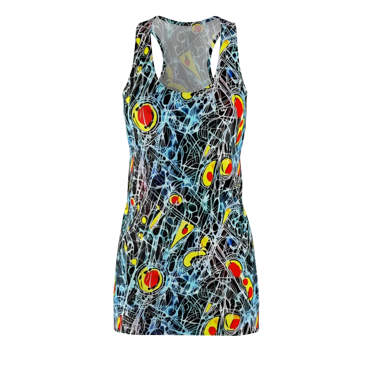 Ember Web on Racerback Dress — Front