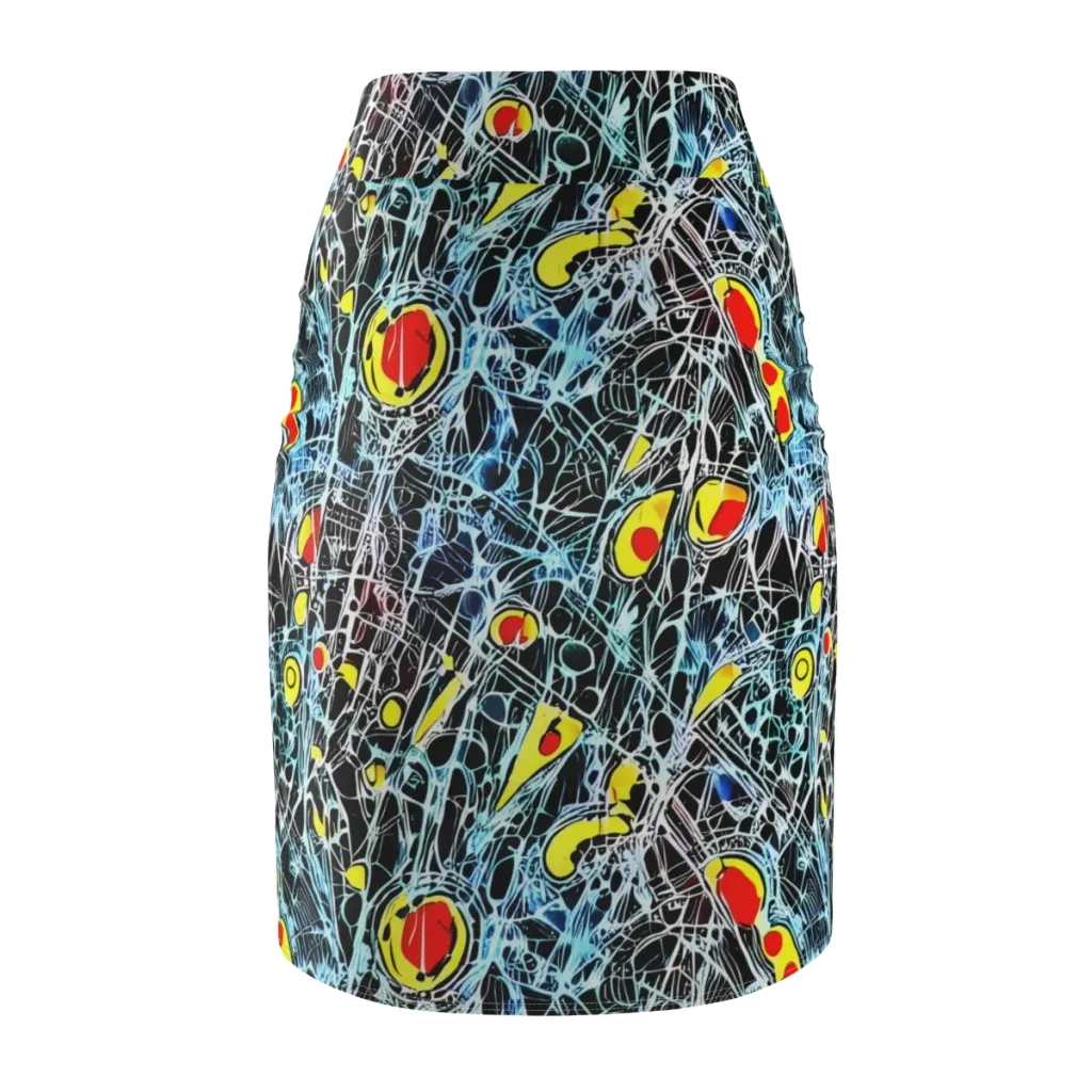 Ember Web on Pencil Skirt — Back