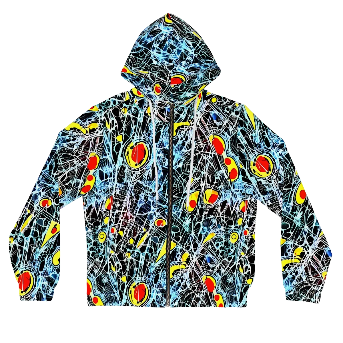 Ember Web on Women's Full-Zip Hoodie — Front