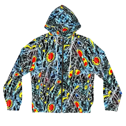 Ember Web on a Women's Full-Zip Hoodie
