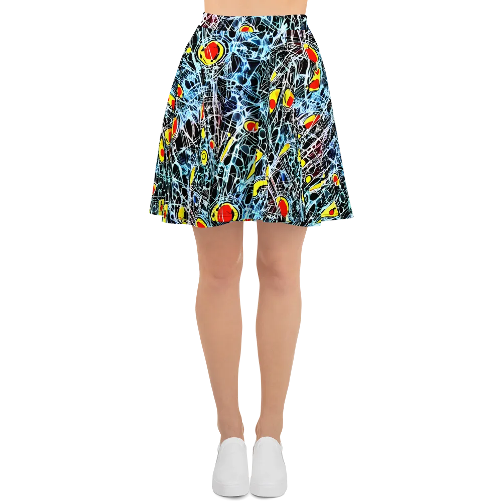 Ember Web on Skater Skirt — Front