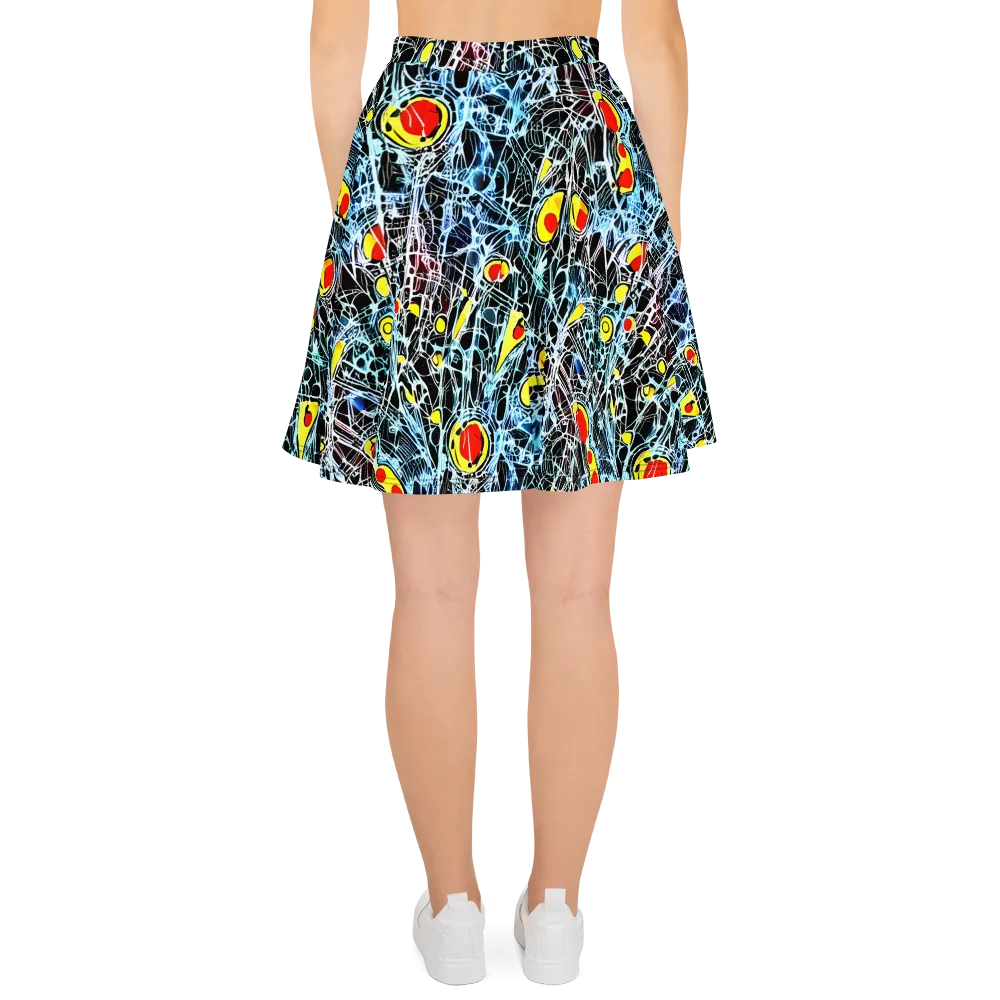 Ember Web on Skater Skirt — Back