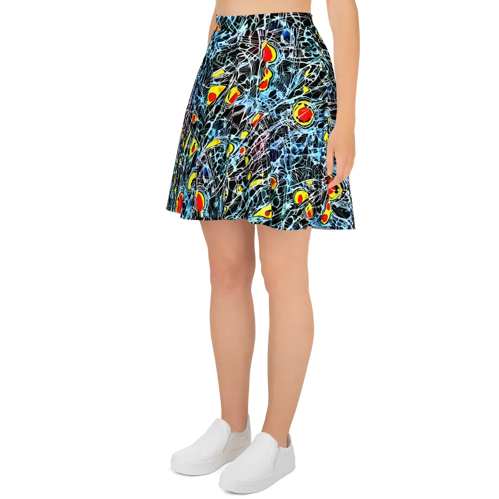 Ember Web on Skater Skirt — Left
