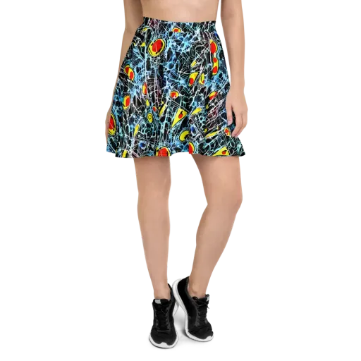 Ember Web on a Skater Skirt