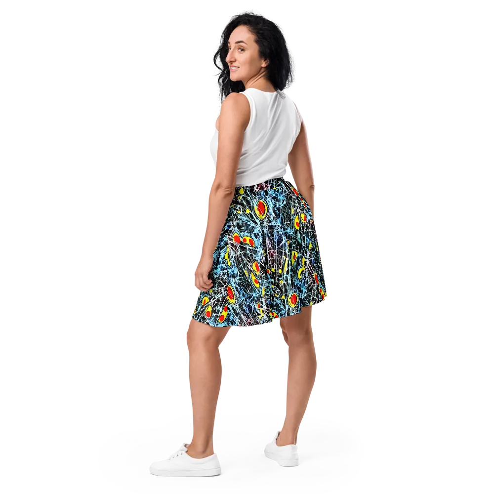 Ember Web on Skater Skirt — Back