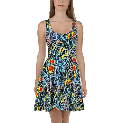 Ember Web on a Skater Dress