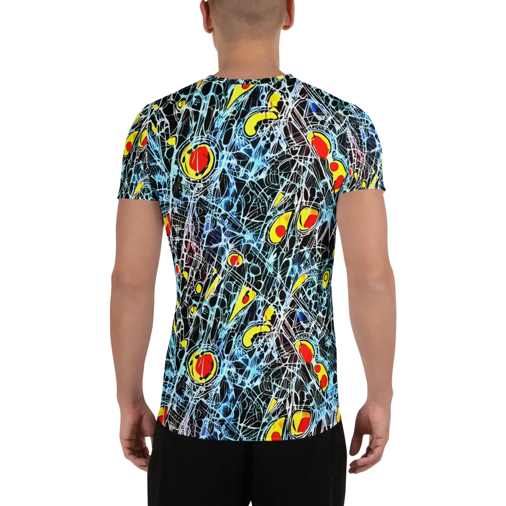 Ember Web on Men's Athletic T-Shirt — Back