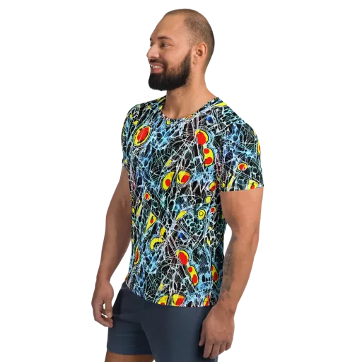 Ember Web on a Men's Athletic T-Shirt