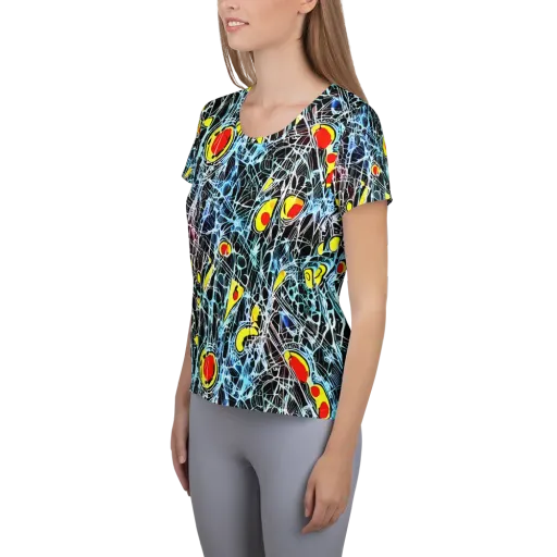 Ember Web on a Women's Athletic T-Shirt