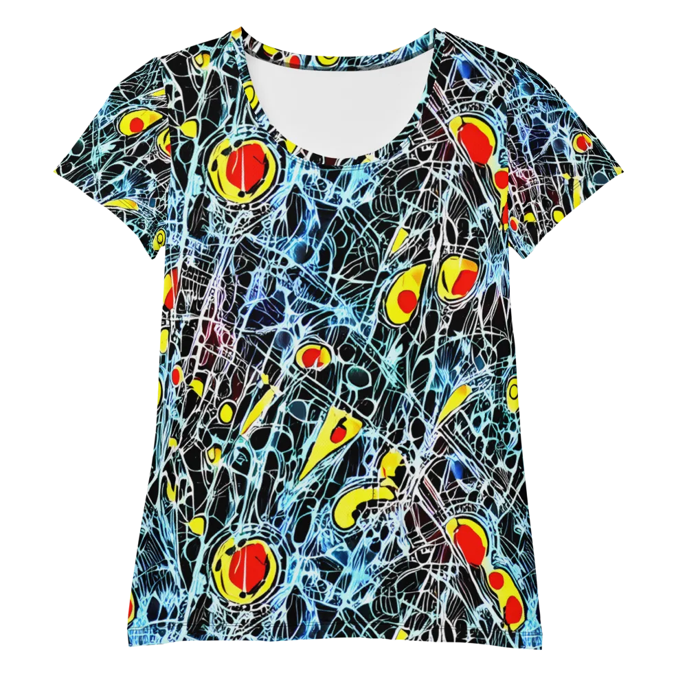Ember Web on Women's Athletic T-Shirt — Front