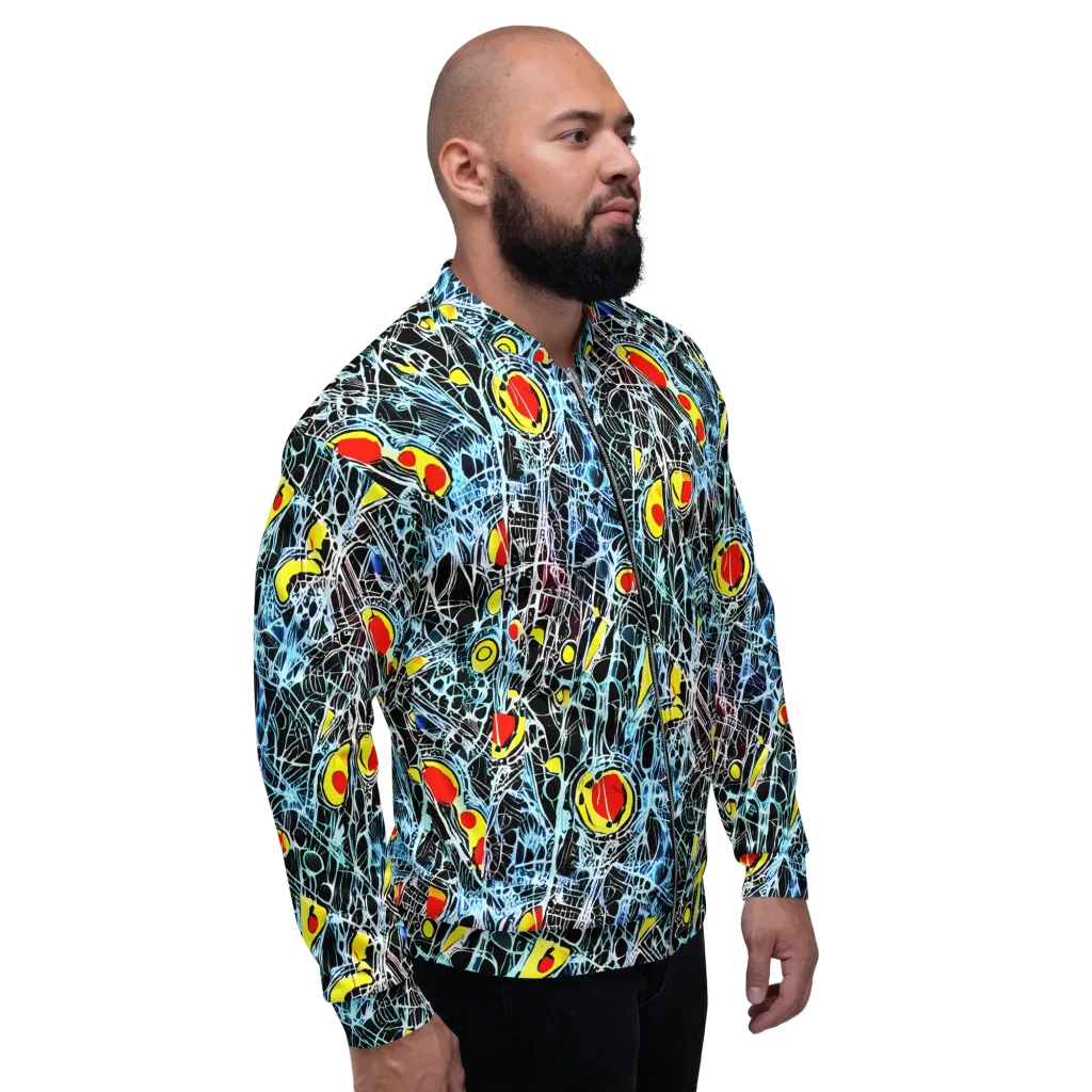 Ember Web on Bomber Jacket — Right