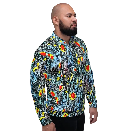 Ember Web on a Bomber Jacket