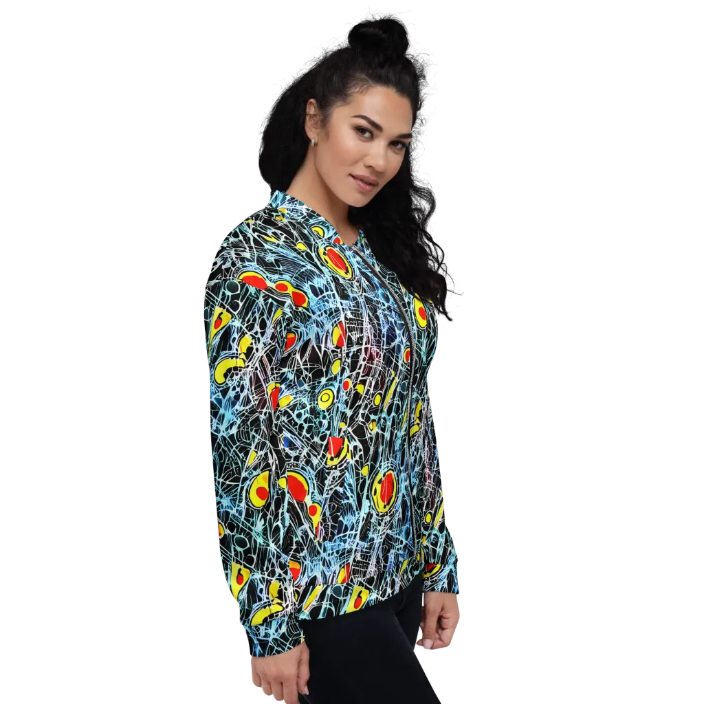 Ember Web on Bomber Jacket — Right