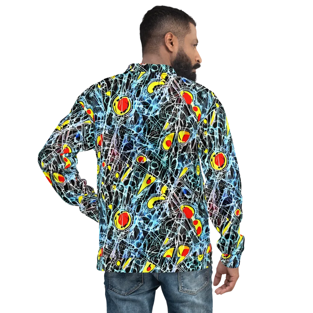 Ember Web on Bomber Jacket — Back