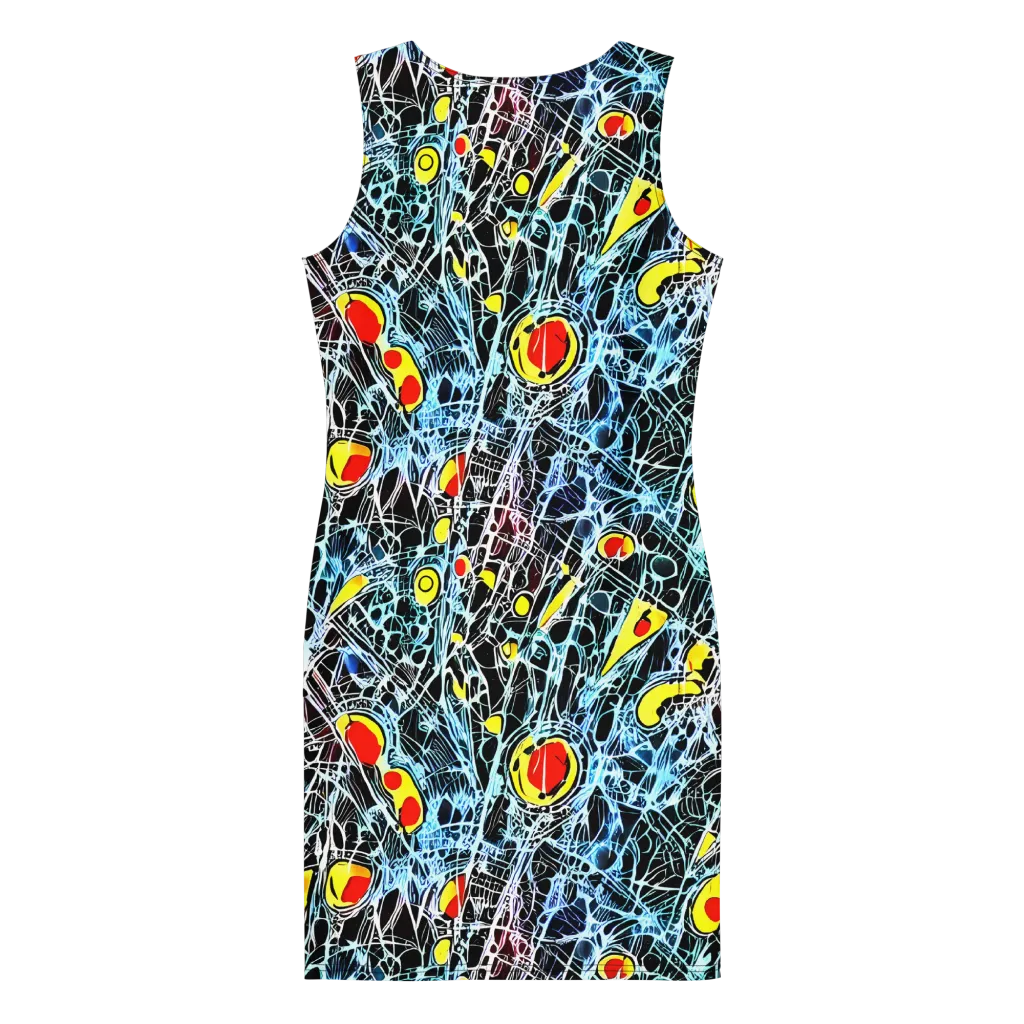 Ember Web on Bodycon Dress — Back