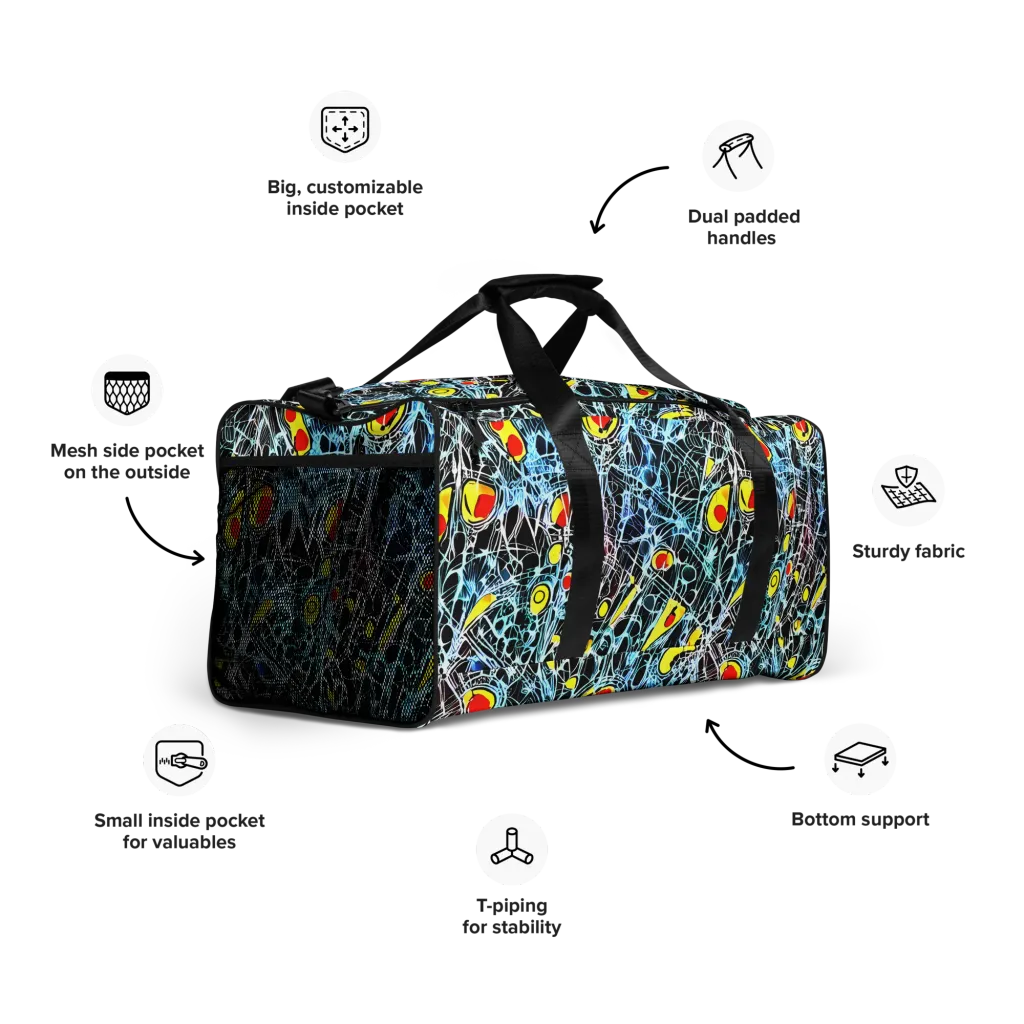 Ember Web on Duffle Bag — Right Front
