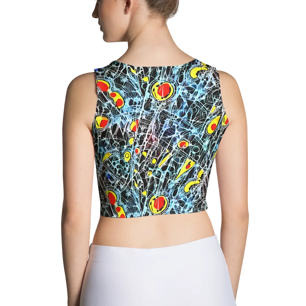 Ember Web on Crop Top — Back