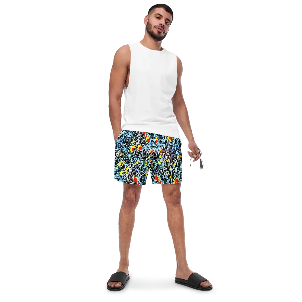 Ember Web on Swim Trunks — Front