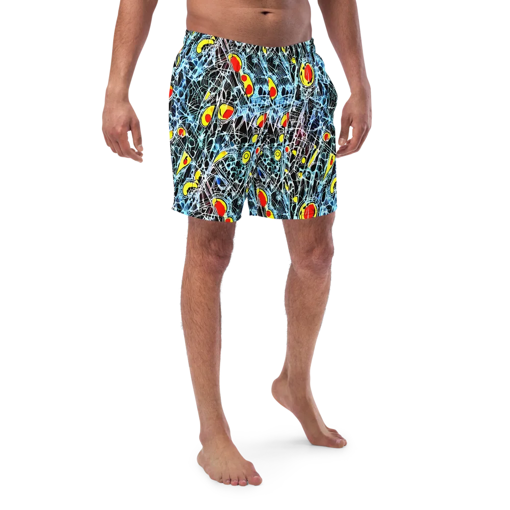 Ember Web on Swim Trunks — Front