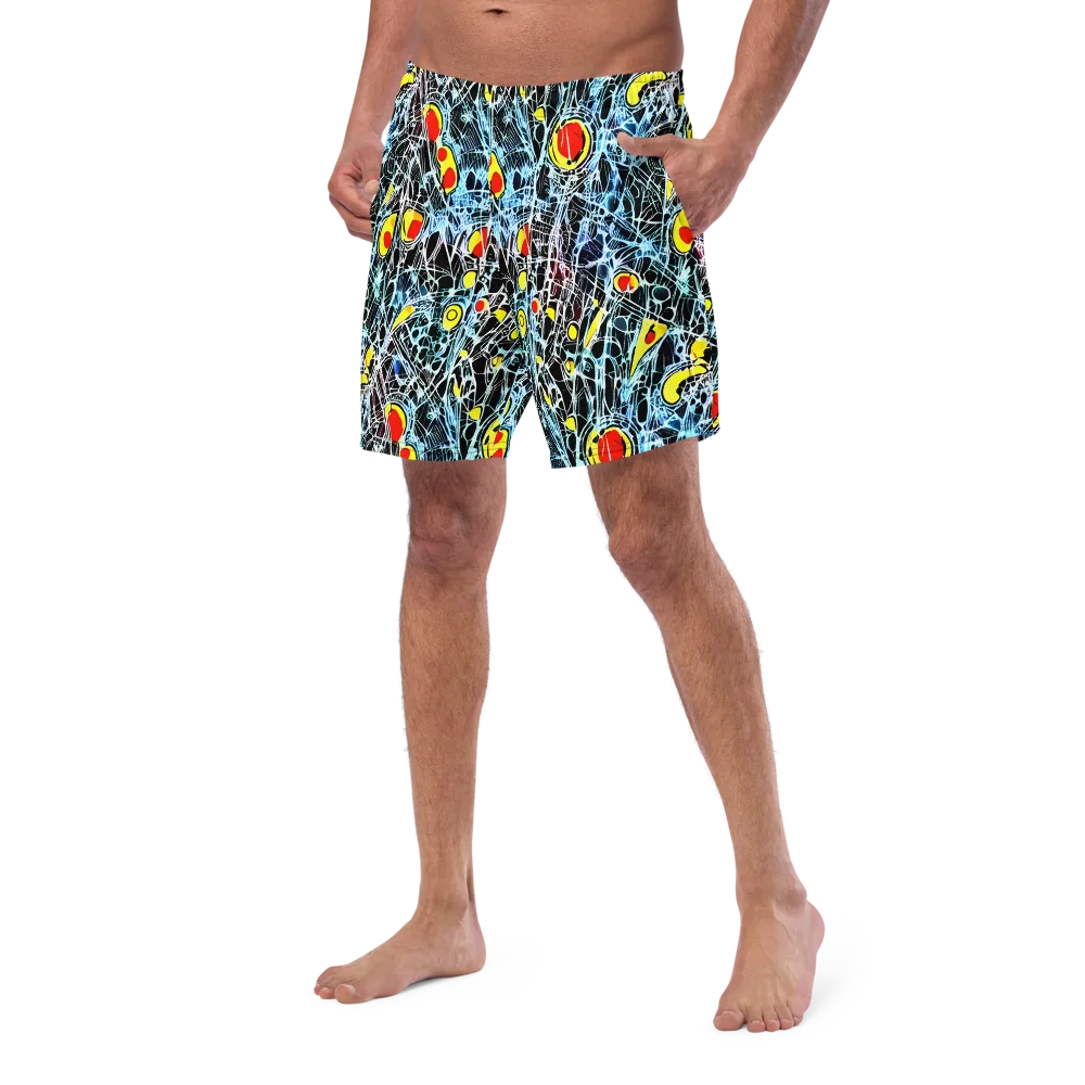 Ember Web on Swim Trunks — Left Front
