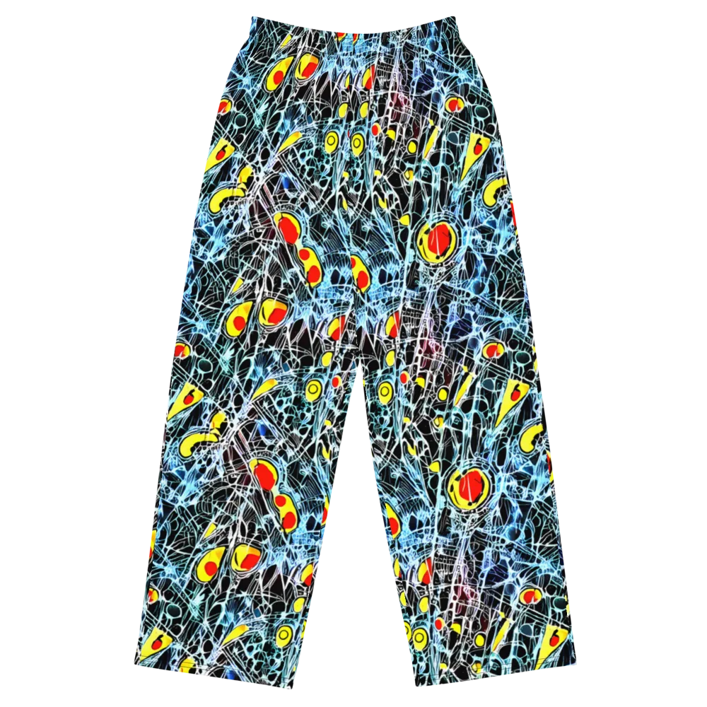 Ember Web on Wide-Leg Pants — Front
