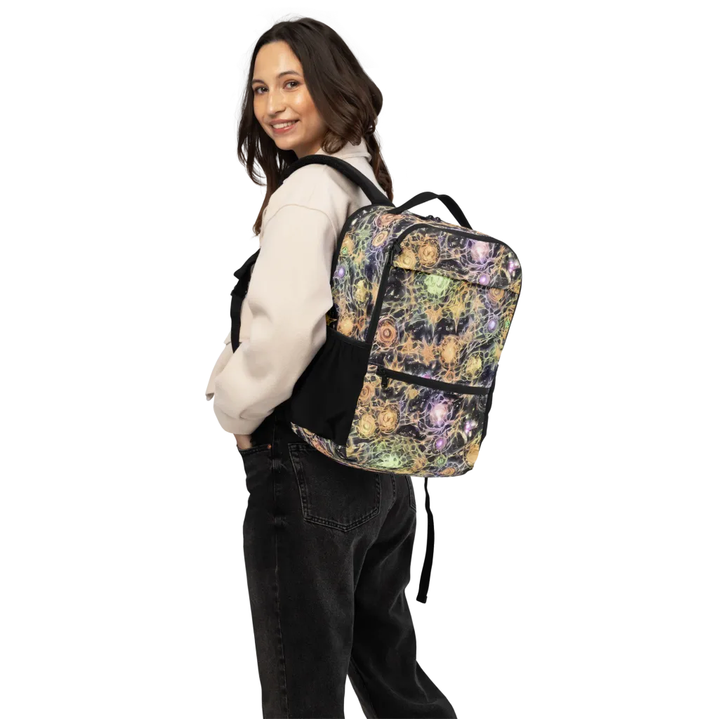 Nebula Thicket on Utility Backpack — Back