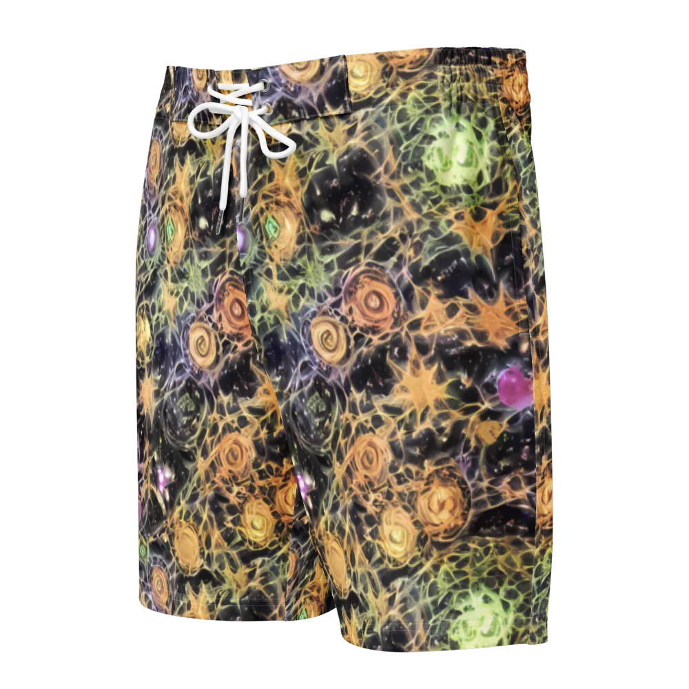 Nebula Thicket on Men's Board Shorts — Front