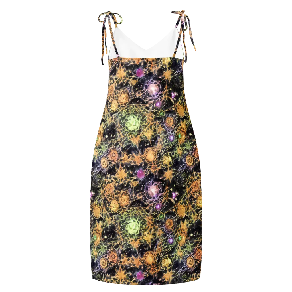 Nebula Thicket on Slip Dress — Back