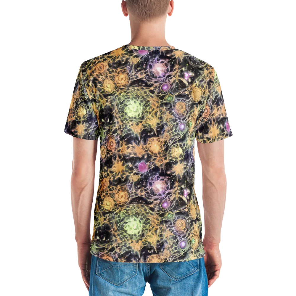 Nebula Thicket on Men's Crew Neck T-Shirt — Back