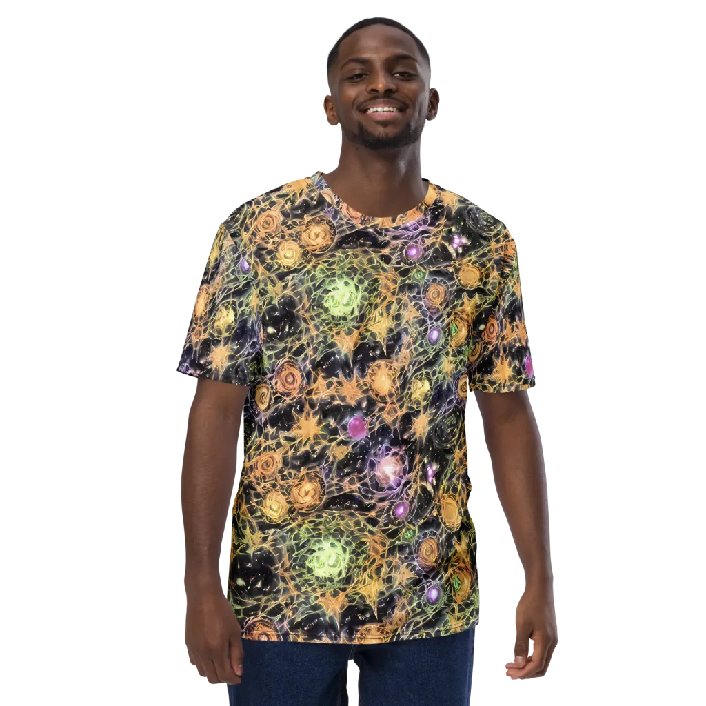Nebula Thicket on Men's Crew Neck T-Shirt — Front