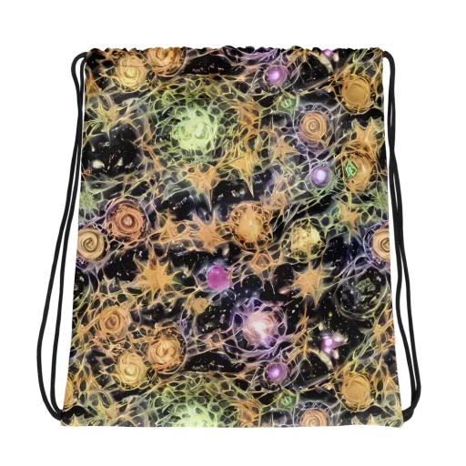 Nebula Thicket on a Drawstring Bag