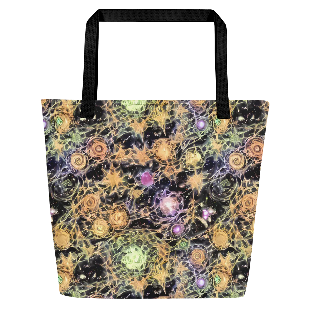 Nebula Thicket on Large Tote Bag W/ Pocket — Front