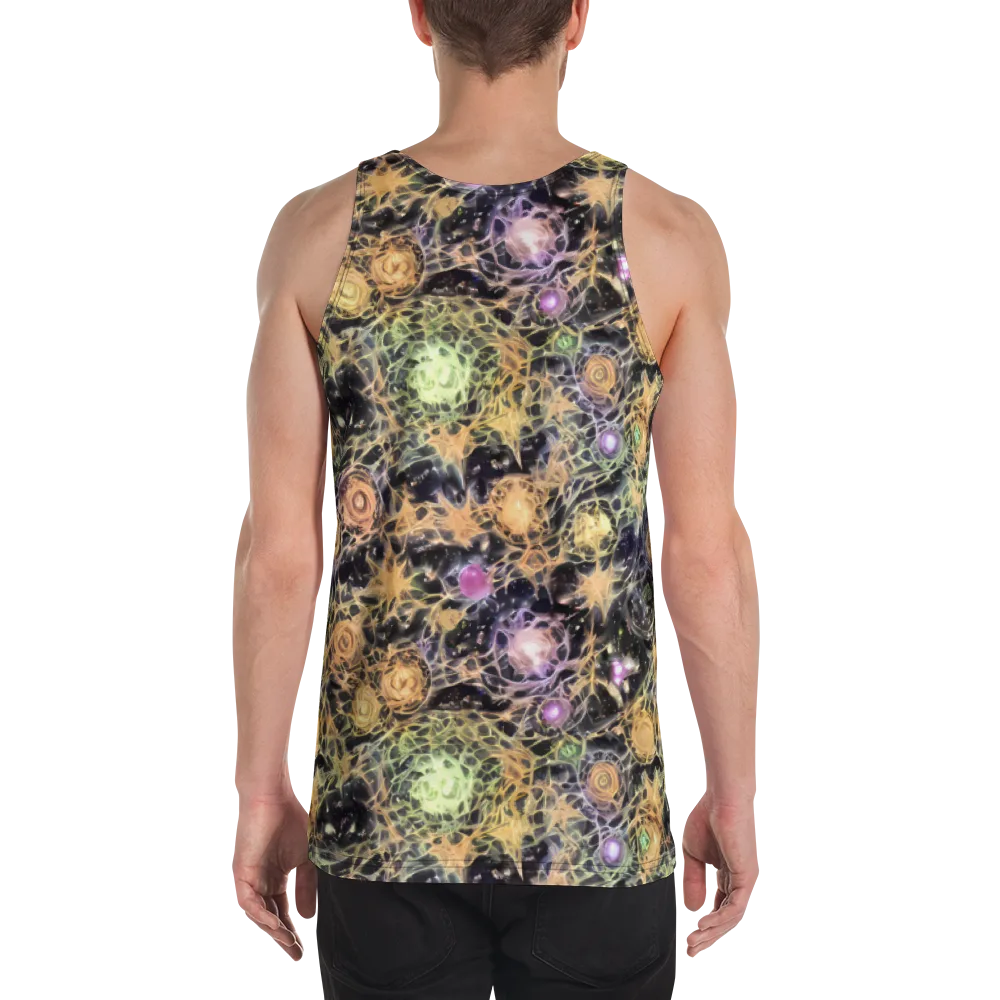 Nebula Thicket on Men's Tank Top — Back