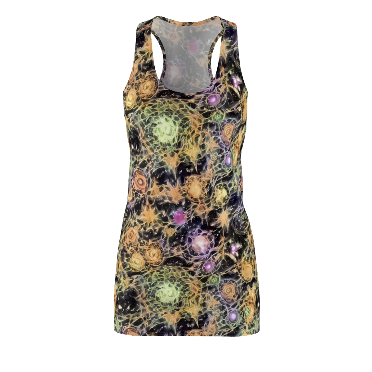 Nebula Thicket on Racerback Dress — Front