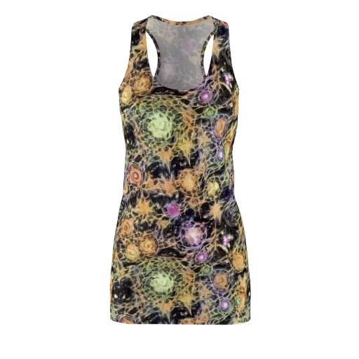 Nebula Thicket on a Racerback Dress