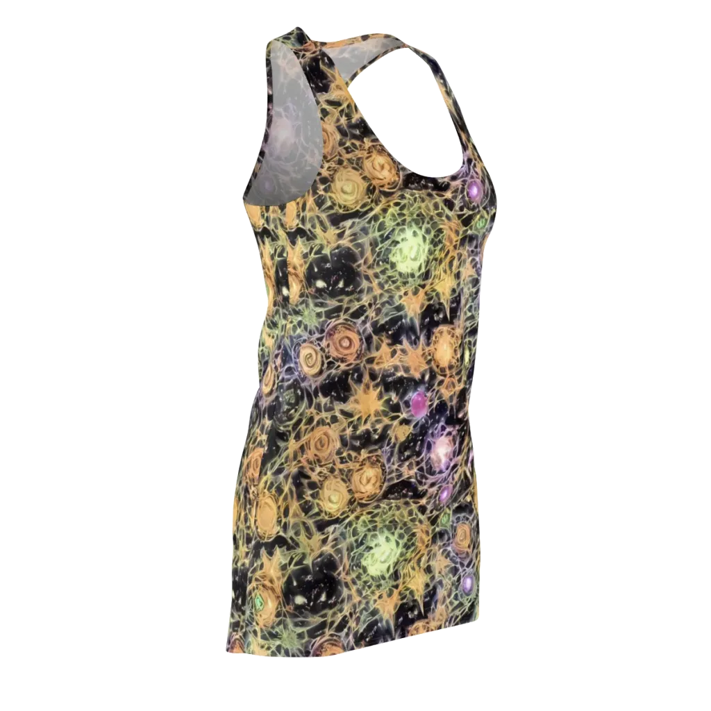 Nebula Thicket on Racerback Dress — Front Side