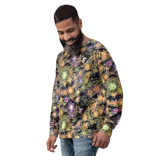 Nebula Thicket on a Sweatshirt