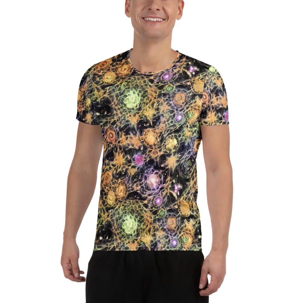 Nebula Thicket on Men's Athletic T-Shirt — Front
