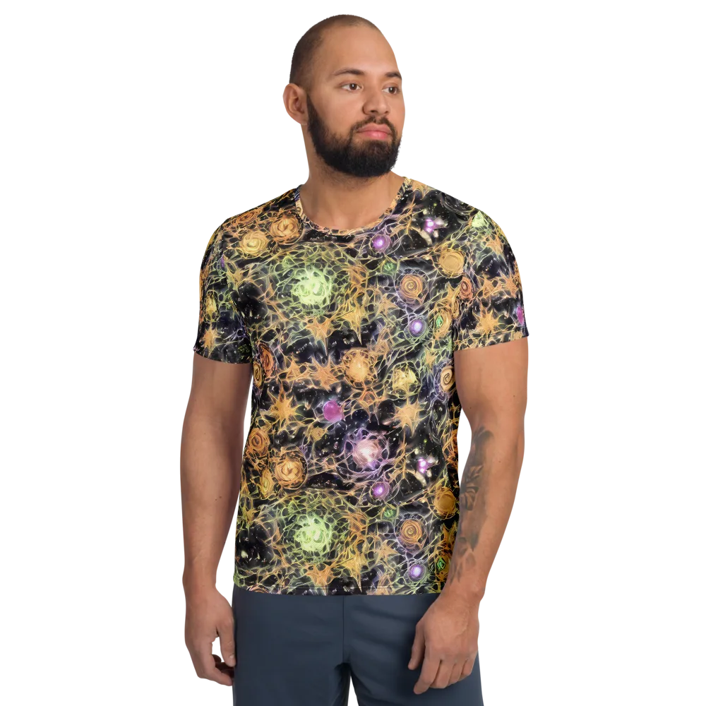 Nebula Thicket on Men's Athletic T-Shirt — Front