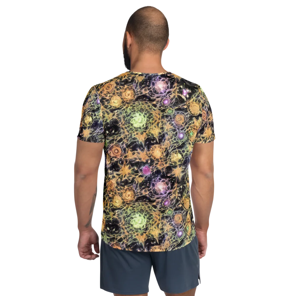 Nebula Thicket on Men's Athletic T-Shirt — Back