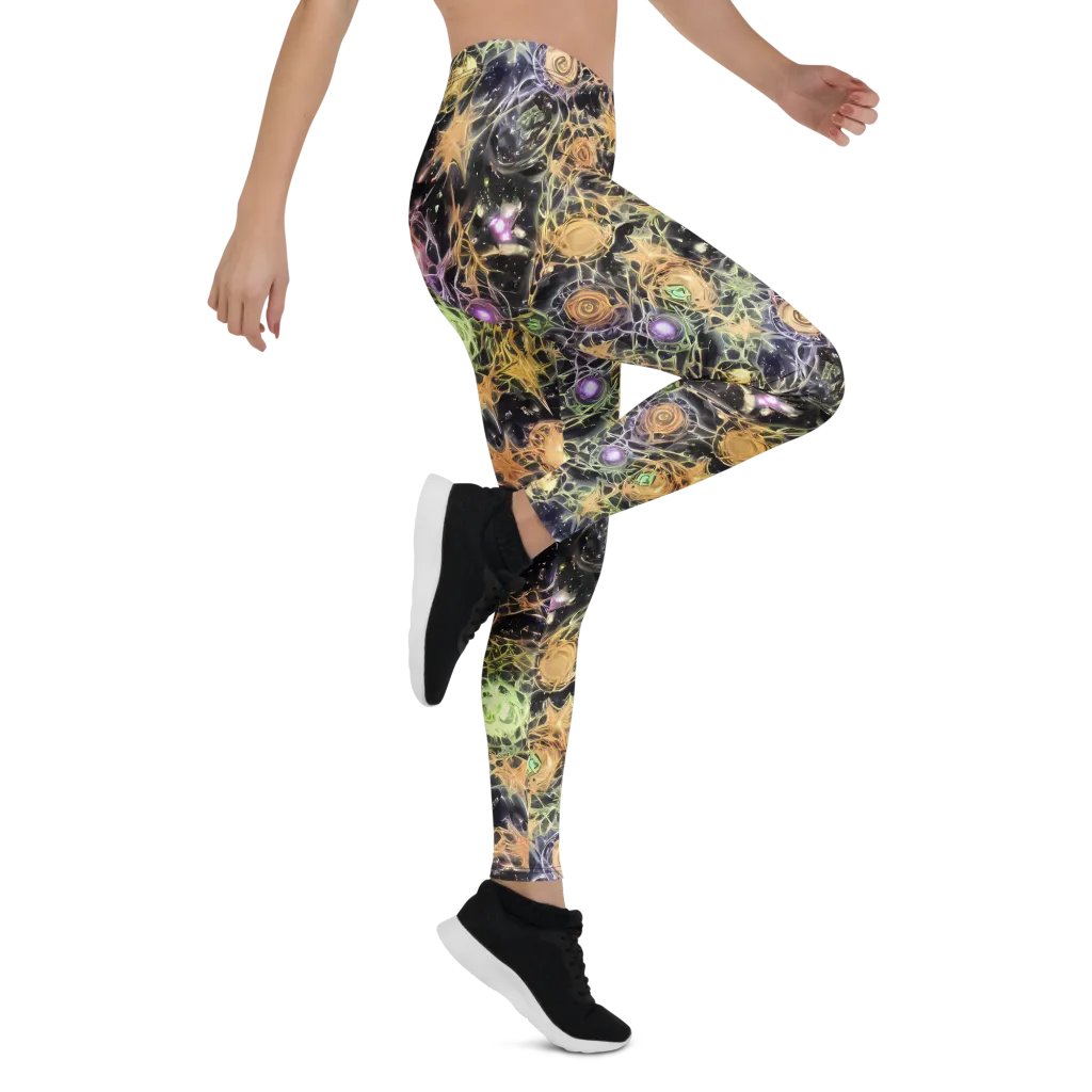 Nebula Thicket on Leggings — Right