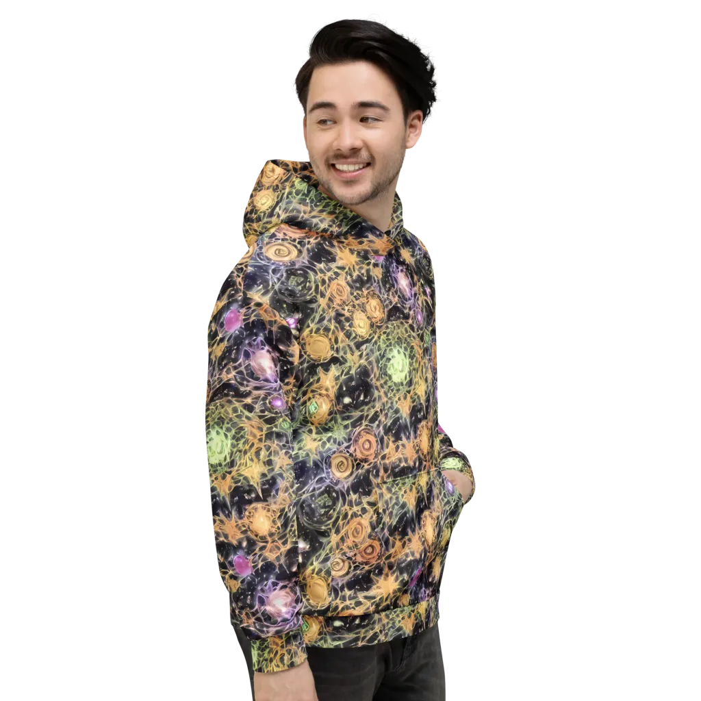 Nebula Thicket on Hoodie — Right